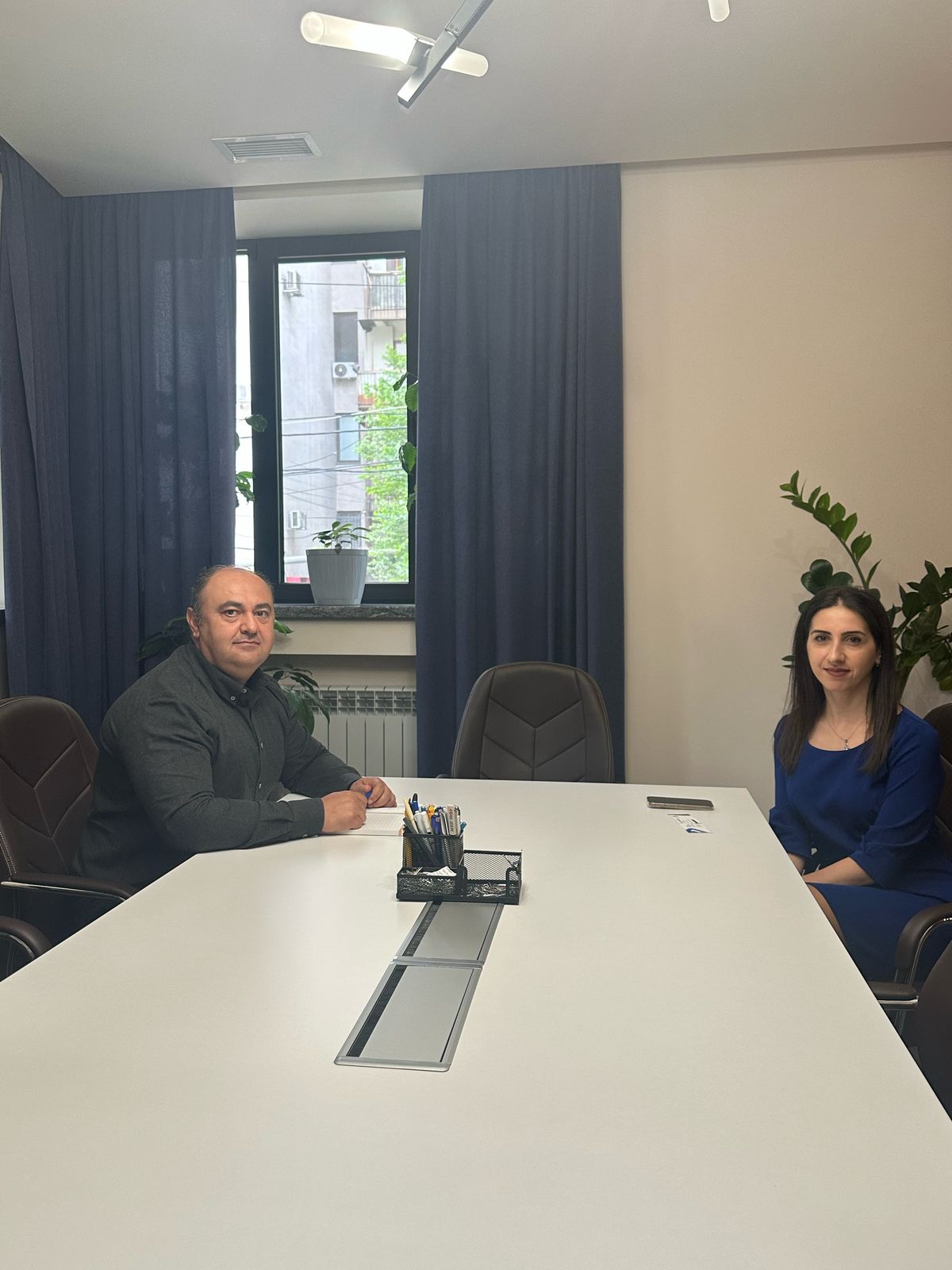 Հանդիպում Հայաստանի լիզինգատուների ասոցիացիայի նախագահի հետ